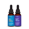 AM/PM CBD Bundle - Uplift + Downshift CBD Oils Bluebird Botanicals Two 1 oz Bottles - $79.95  