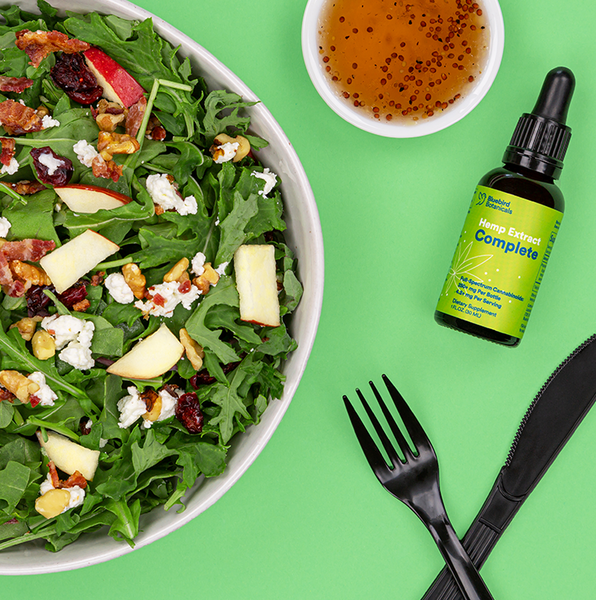 CBD Summer Salad with Dressing